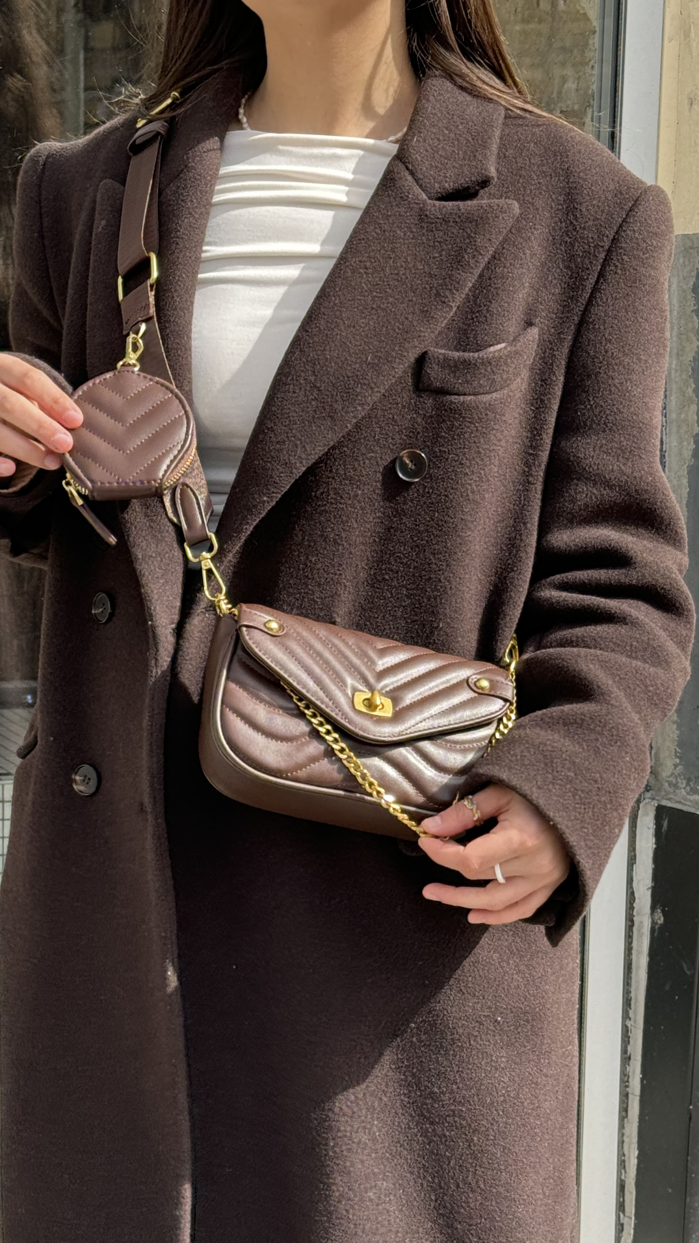 CHLOE BAG BROWN